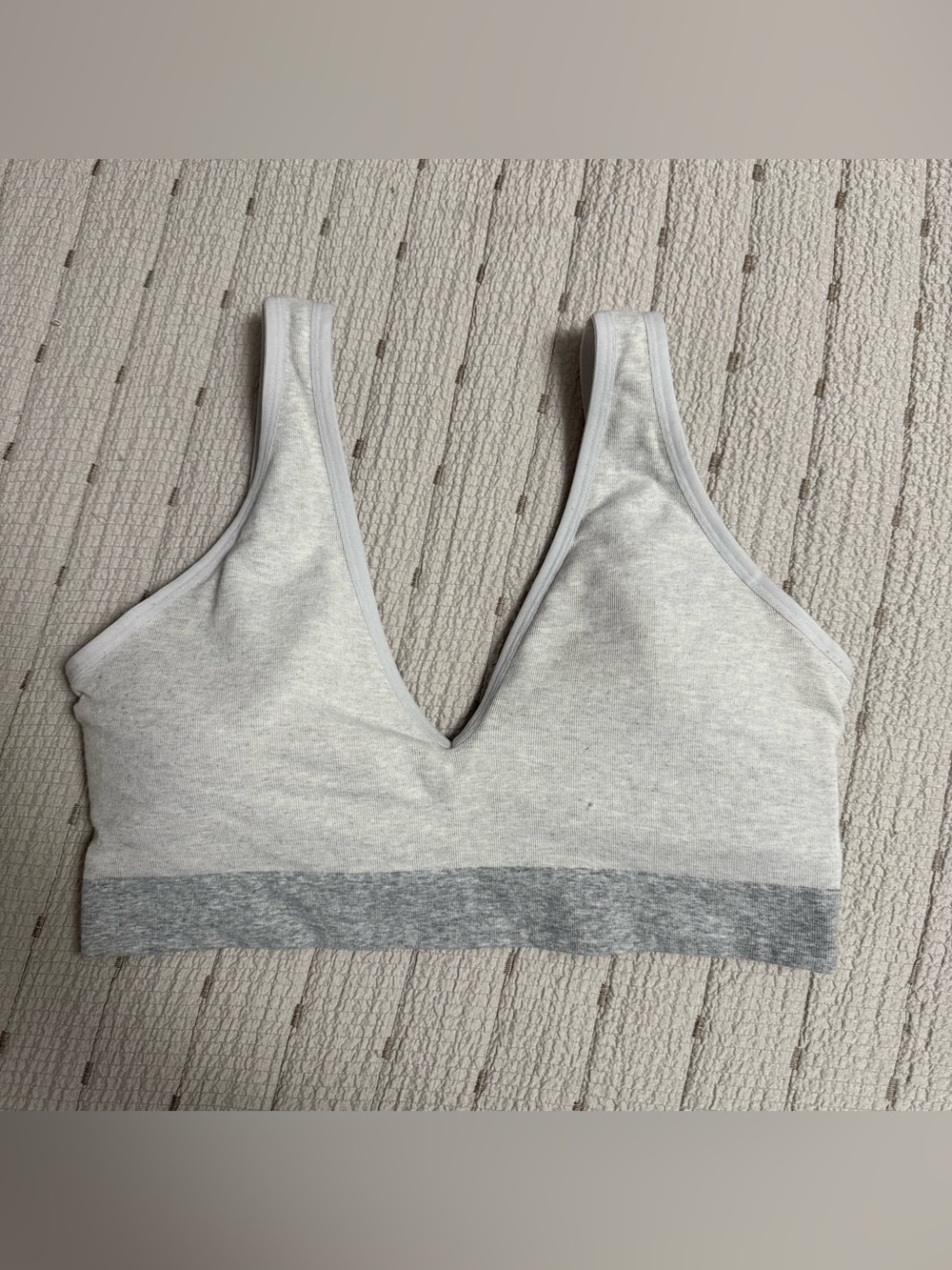 Aerie Superchill Seamless Padded Plunge Bralette